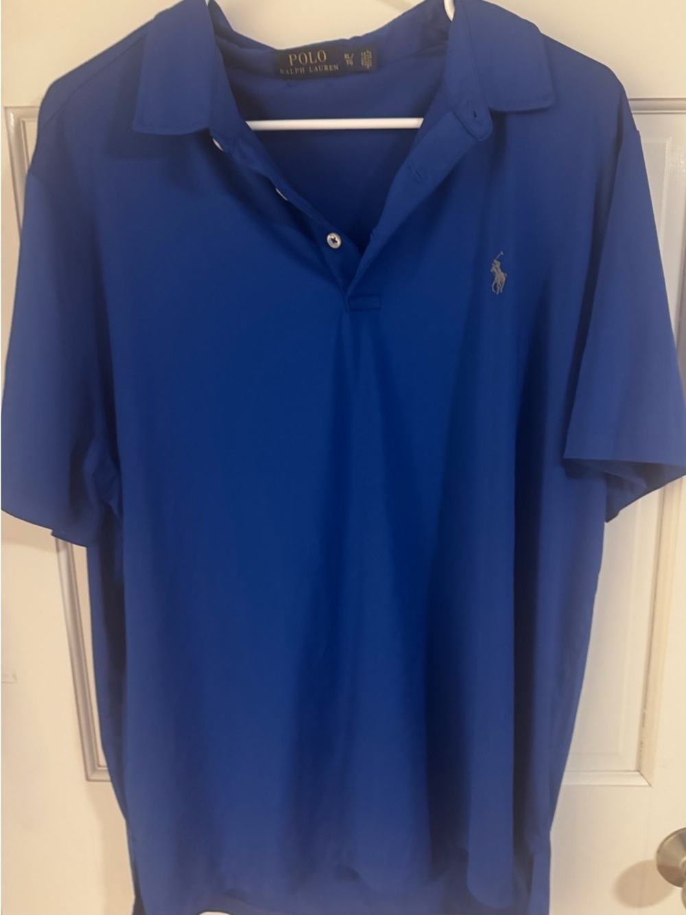Ralph Lauren Men’s Polo in Royal Blue with Embroidered Pony